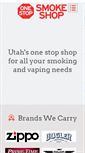 Mobile Screenshot of onestopsmokeshoputah.com